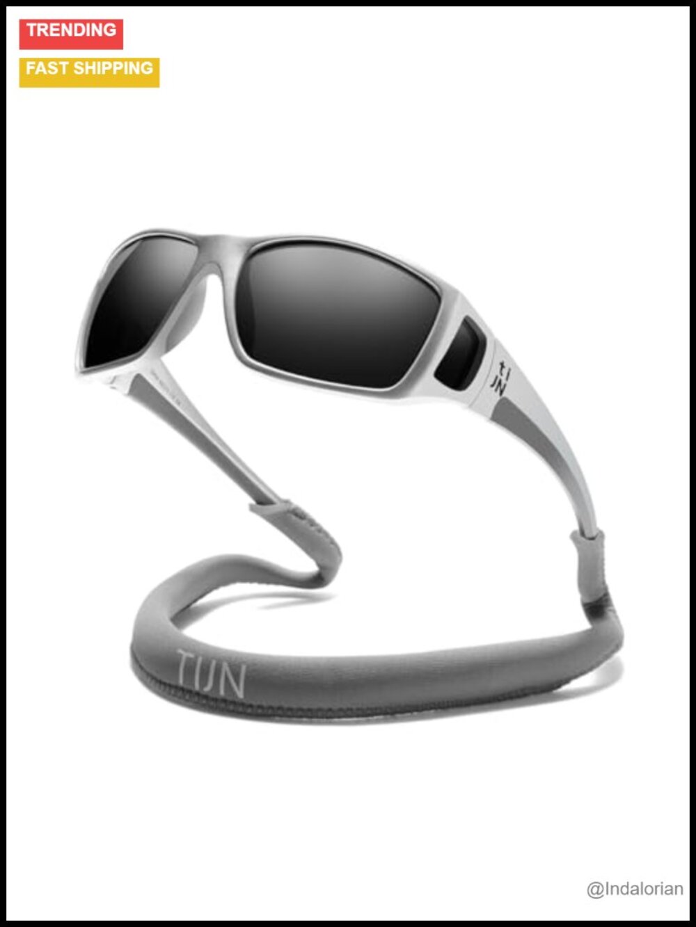 Polarized Sports Sunglasses TR90 Wraparound UV400 Lightweight